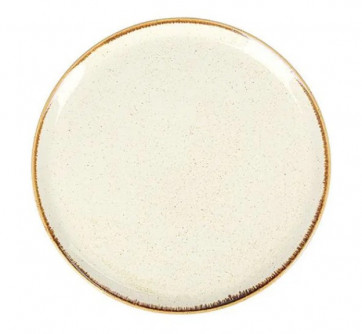 Тарелка для пиццы круглая 320мм Porland 162932/B бежевая-1