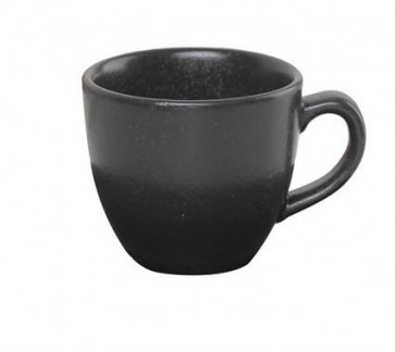 Чашка кофейная 80мл Porland 312109/Bl черный фарфор