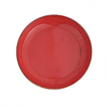 Салатник круглый 16см Porland 368117/R красный фарфор-1