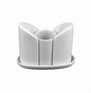 Набор для специй (соль, перец и зубочистки) Helios HR1570 на подставке