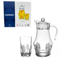 Набор для напитков Orient кувшин + 6 стаканов Luminarc X1025