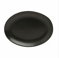 Тарелка овальная 180мм Porland 112118/Bl черная