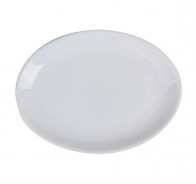 Тарелка овальная 240мм Soley Alumilite Porland 112124/SA молочно-белая фарфор