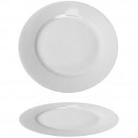 Тарелка подставная 9" 225 мм Helios HR1163 фарфоровая