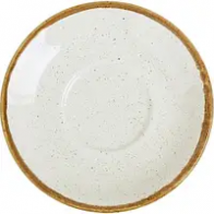 Блюдце 12см Porland 122112/B-6 бежевый фарфор