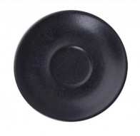 Блюдце 12см Porland 122112/Bl-6 черный фарфор