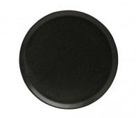 Тарелка для пиццы круглая 240мм Porland 162925/Bl-6 черная