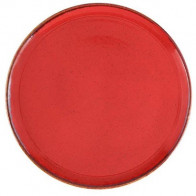 Тарелка для пиццы круглая 320мм Porland 162932/R красная фарфор