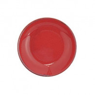 Тарелка глубокая 260мм Porland 197626/R красный фарфор