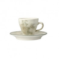 Набор чашка кофейная 75 мл с блюдцем 12 см Selene Porland 21DC08/SE фарфоровая керамика