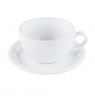 Чашка Ameryka 350мл с блюдцем 165мм Lubiana 107,113