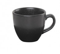 Чашка кофейная 80мл Porland 312109/Bl(6)-6 черный фарфор