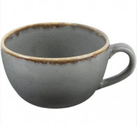 Чашка чайная 320мл Porland 322134/DG-6 темно-серый фарфор