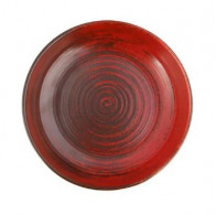 Салатник 22см Lykke Red Porland 368122/LR фарфор