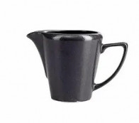 Молочник с ручкой 150мл Porland 378415/Bl-6 черный фарфор