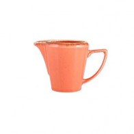 Молочник с ручкой 150мл Porland 378415/O оранжевый фарфор
