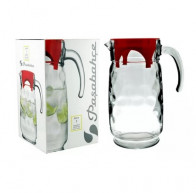 Кувшин с крышкой Jug Space 1650мл Pasabache 43674 стеклянный