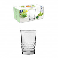 Набор стаканов низких Kingstown 200мл 6шт Helios 5082 стекло