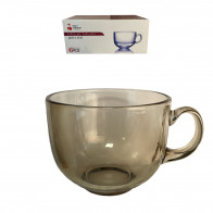 Набор кружек Гранд смоук 440мл 2шт Helios DP-01-2 цветное стекло-2