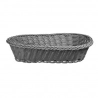 Корзина для столовых приборов серая 27х12х6 см Helios 7301