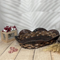 Корзина для фруктов плетеная 35х27х7 см Helios 7325