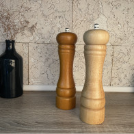 Мельница светлое дерево перец/соль 210мм Helios 7362