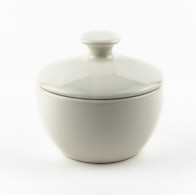 Сахарница с крышкой 10см Porland 832125/SA  молочно-белый фарфор