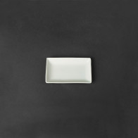 Блюдце прямоугольное на ножке 60х95мм Helios HR1511 фарфор