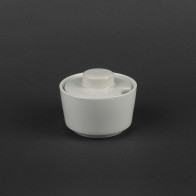 Сахарница фарфоровая 200мл Helios HR1522 с крышкой