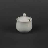 Сахарница фарфоровая 200мл Helios HR1520 с крышкой