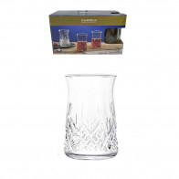 Набор стаканов для турецкого чая Стамбул 195мл 6шт Helios DMYC06 стекло