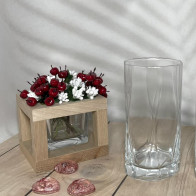 Набор стаканов высоких Родос 425мл 6шт Helios JS5181-3 стекло