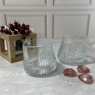 Стакан для виски с закругленным дном 170мл Флейм ринг Helios KB148D