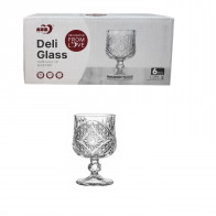 Набор рюмок Батерфляй 50мл 6 шт Helios KB161-1A стекло