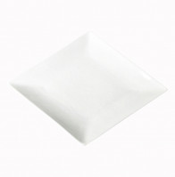 Тарелка ромб фарфоровая 360х280мм Helios A1142 белая