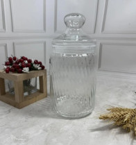 Банка для сыпучих Jar Striped 1,0л с крышкой Luminarc V9605