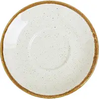 Блюдце 12см Porland 122112/B бежевый фарфор