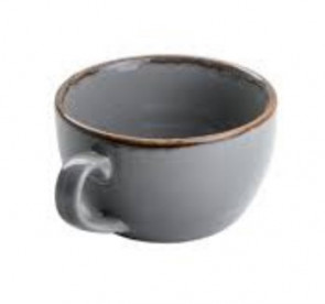 Чашка чайная 207мл Porland 322125/DG темно-серый фарфор