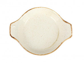 Блюдо для запекания 17 см Porland 602922/B бежевое фарфор-1