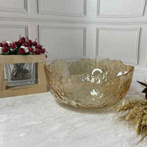 Салатник Магнолия амбер 165мм W805-1C-Amber стекл