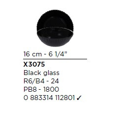 Салатник Bloom Black 160мм Luminarc X3075