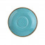 Блюдце 12см 122112/T-6 бирюзовый фарфор-1