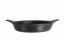 Блюдо для запекания 17 см Porland 602922/Bl черное фарфор-1