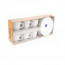 Чайный сервиз Luminarc Trianon E8845 белый