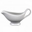 Соусник с ручкой 100мл Helios HR1565 белый, фарфоровый