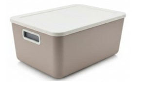 Прямокутний контейнер для зберігання з кришкою 13 л 94350