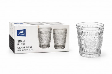 Набор стаканов низких Винтаж 310мл 6шт Helios BM7895TYH