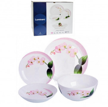 Столовый сервиз Luminarc Diwali Pink Orchid Q0055 19 пр.