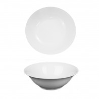 Салатник глибокий порцеляновий 150мм 350мл Helios HR1216 круглий