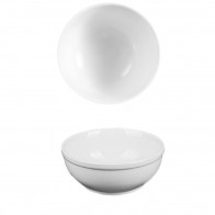 Салатник в оправі фарфоровий 130мм 380мл Helios HR1244 круглий